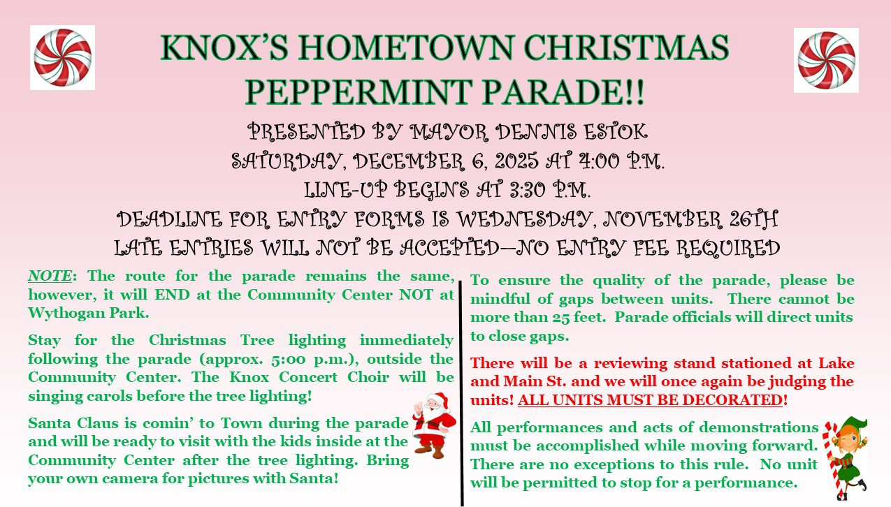 Peppermint Parade Info