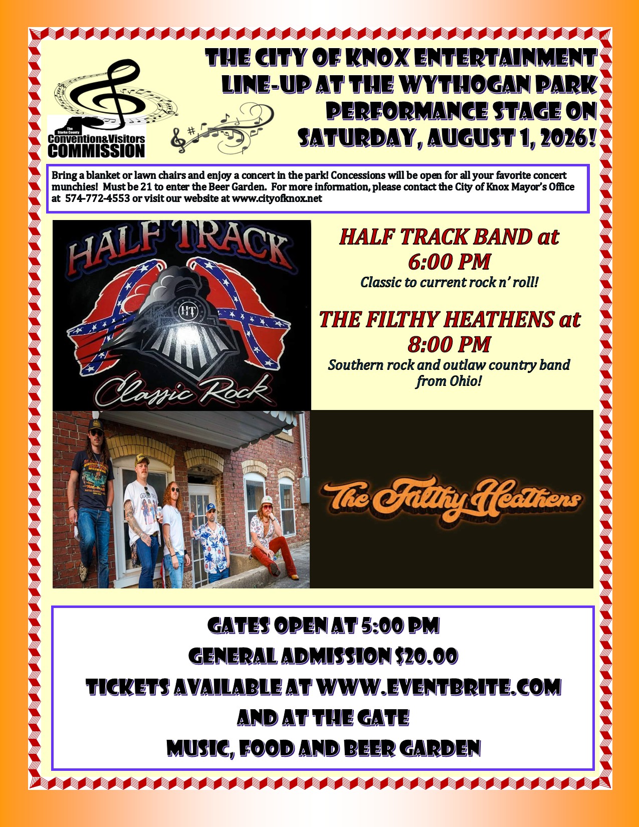 Wythogan Park Entertainment on August 1, 2026