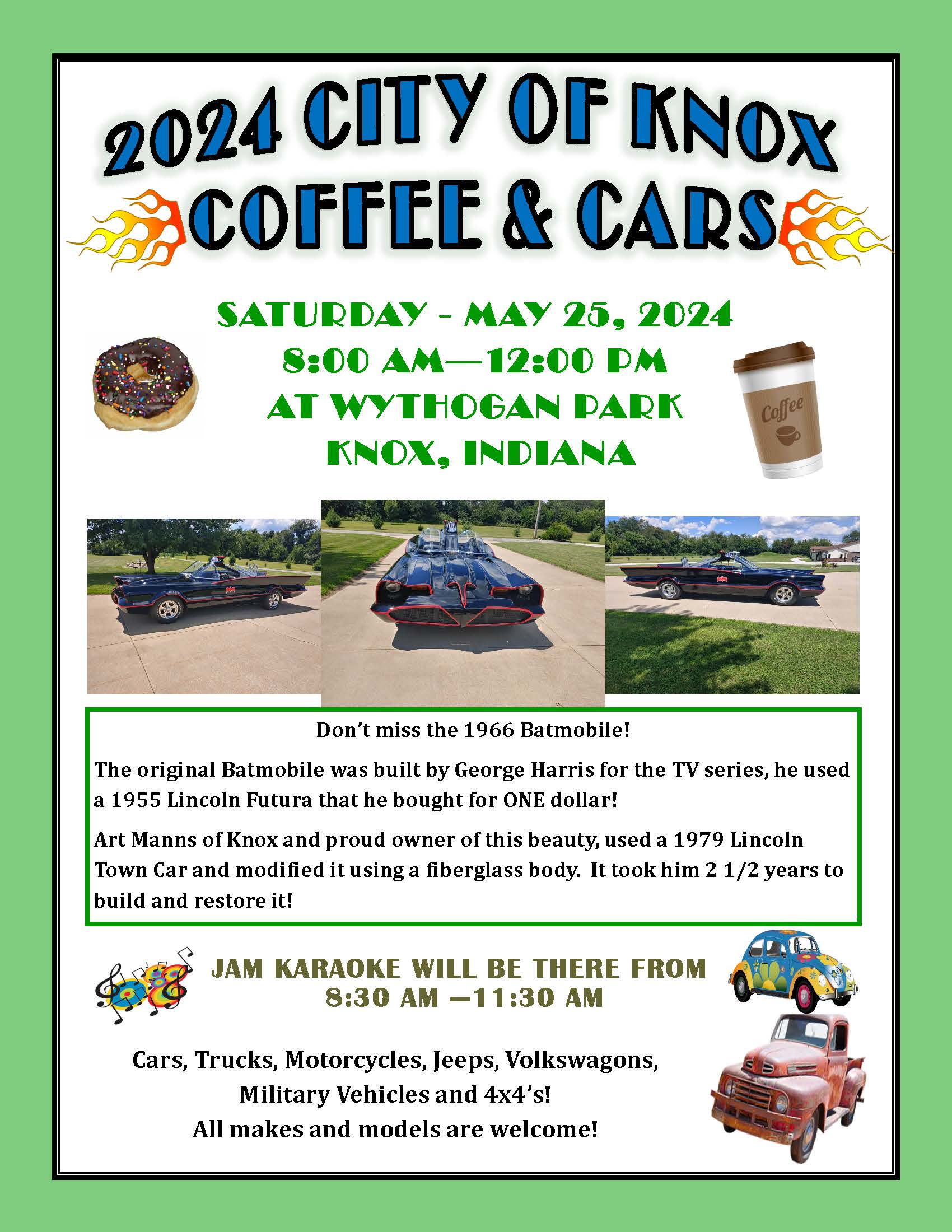 Coffee and Cars Flyer